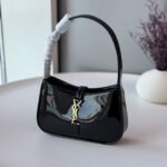 Ysl Black Shine-W Zip