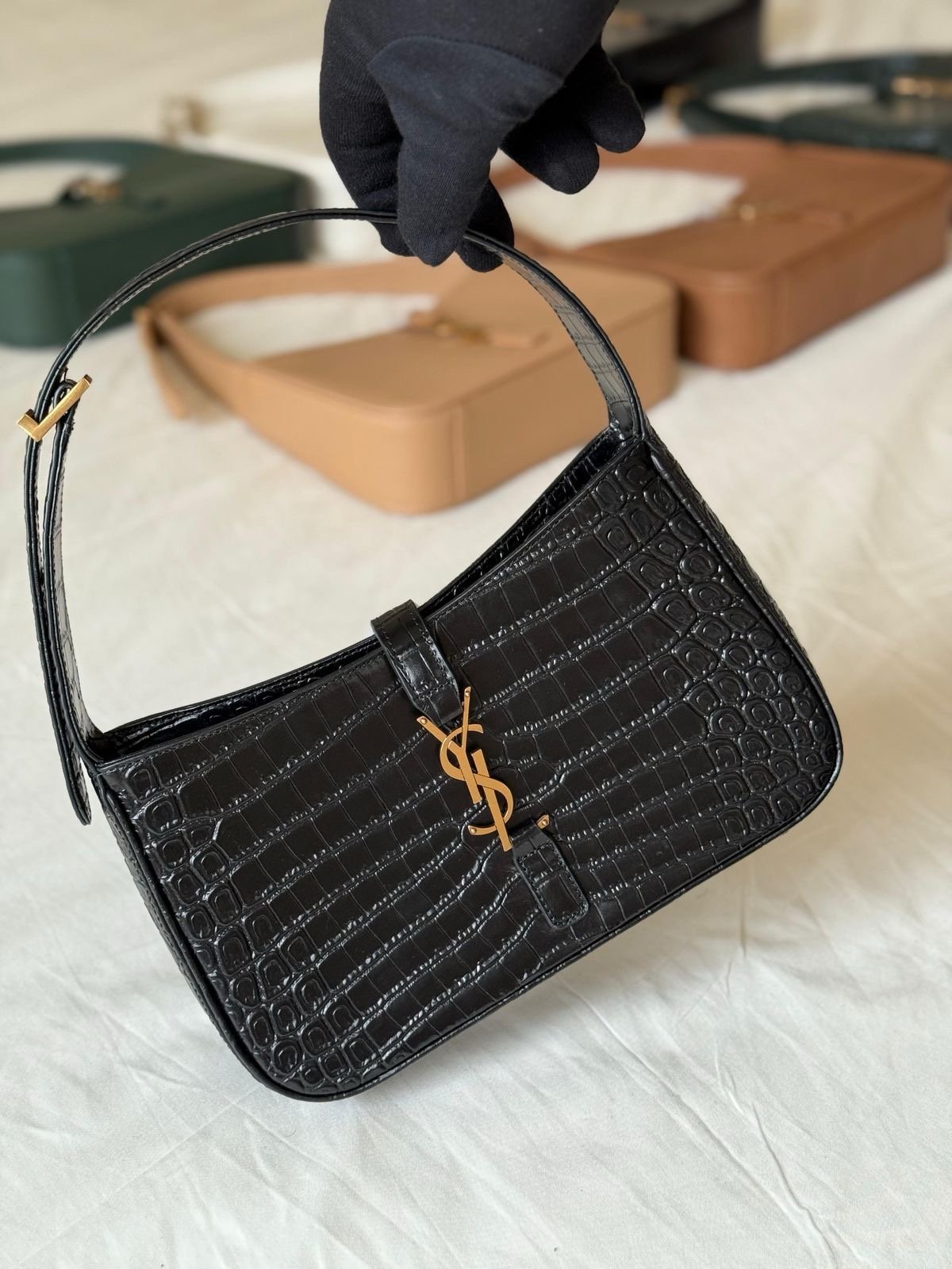 Ysl Hobo- Croc